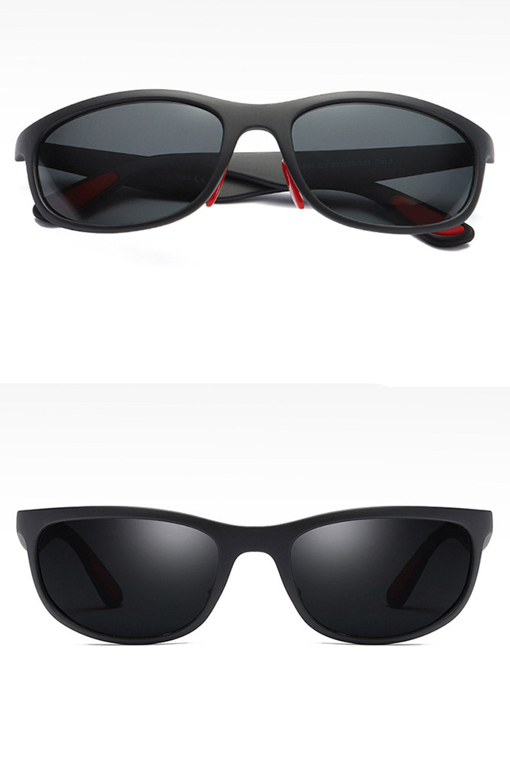 Men Rectangle Anti UV Polarized Sunglass