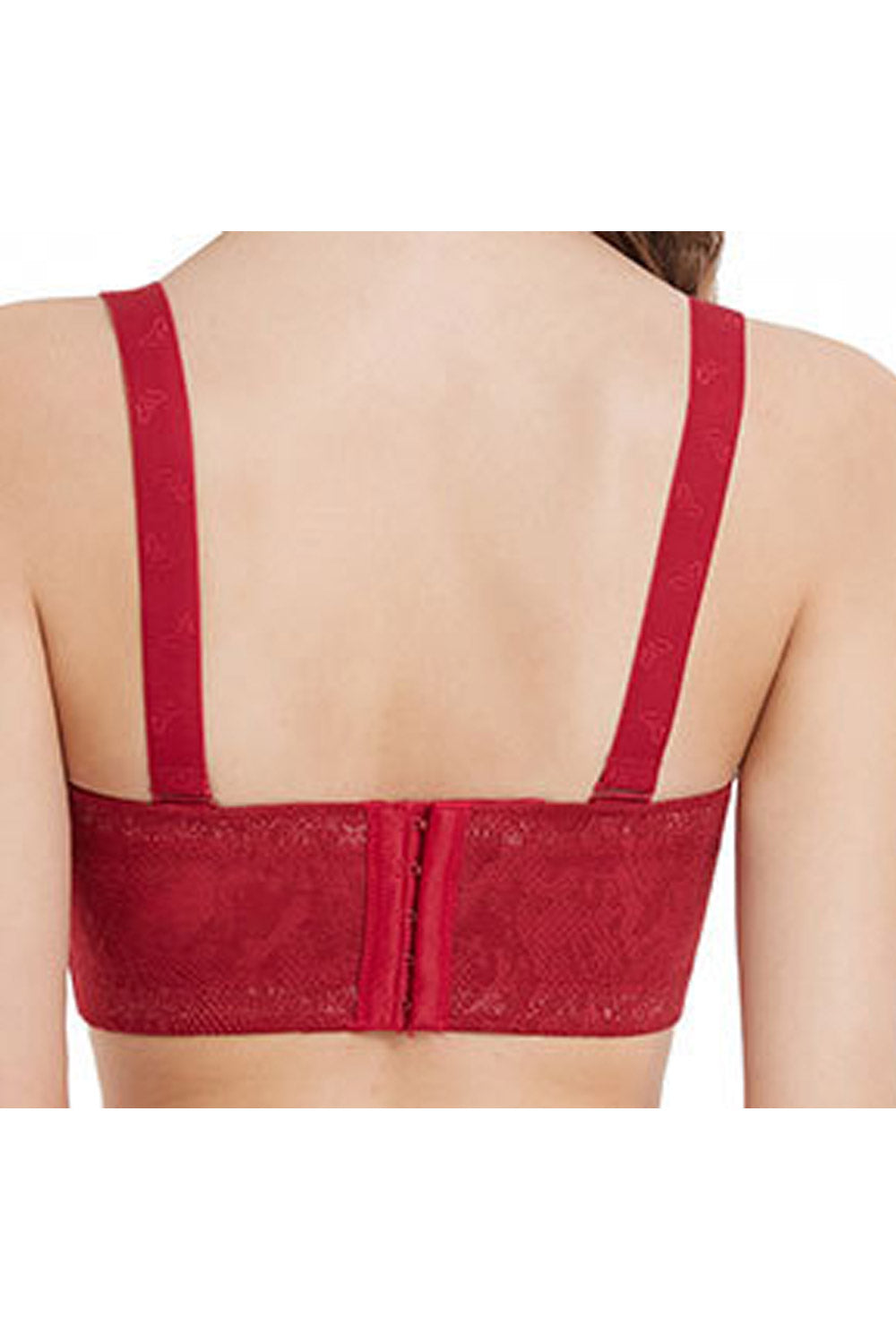 Women Solid Pattern Comfortable Summer Bandeau Bra