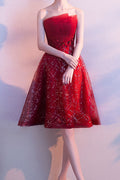 Women Off-Shoulder Solid Pattern Breathable Thin Evening Party Dress