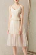 Women Tie Strap Thin Skirt Comfortable Classy Party Dress