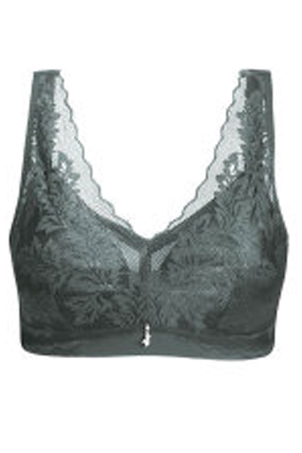 Women Breathable Solid Colored Lace Up Tremendous Minimizer Bra