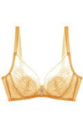 Women Comfortable Solid Colored Pretty Ultra Thin Sheer Bra
