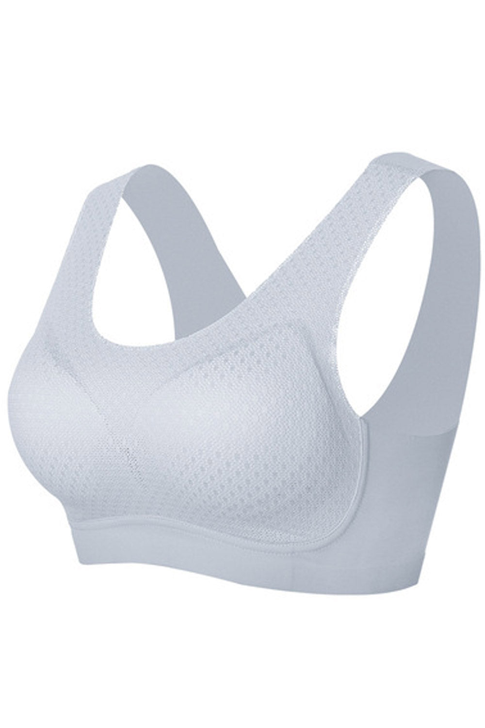 Women Elegant Full Cup Summer Thin Breathable Front Closure Bra