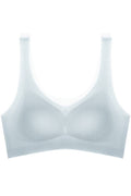 Women Full Cup Comfortable Thin Solid Colored Sheer Bra