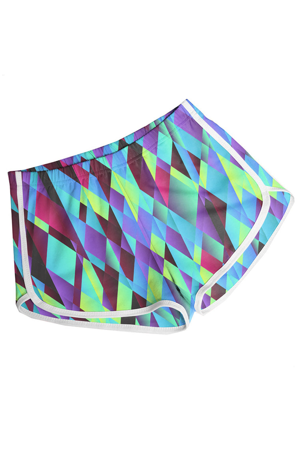 Women Restful Middle Waist Elegent Printed Pattern Summer Lightweight Sports Short
