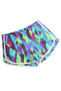 Women Restful Middle Waist Elegent Printed Pattern Summer Lightweight Sports Short