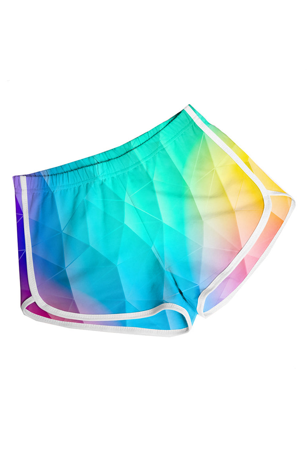Women Fantastic Printed Pattern Elasticated Restful Waist Summer Breathable Beach Short