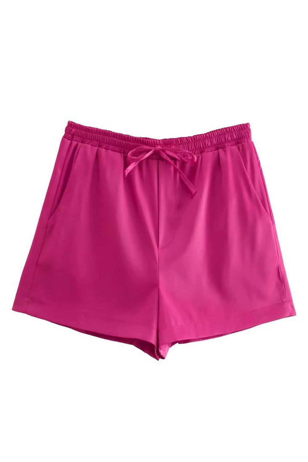Women Easy Elasticated Waist Fabulous Solid Colored Summer Restful Casual Short