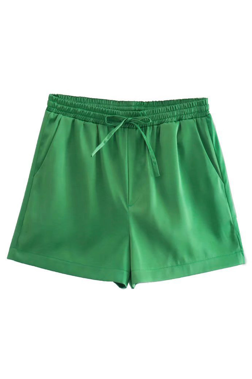 Women Easy Elasticated Waist Fabulous Solid Colored Summer Restful Casual Short