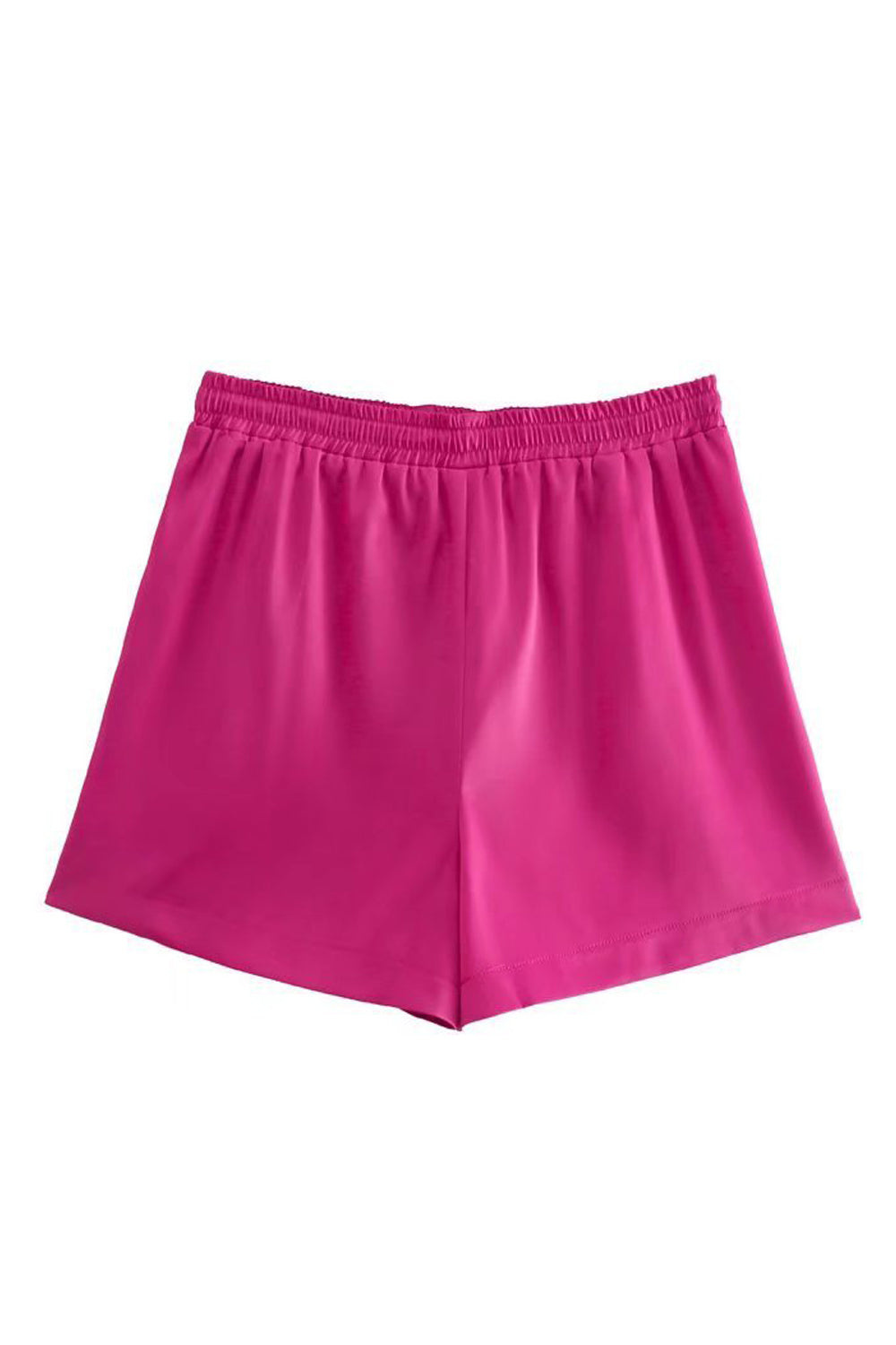 Women Easy Elasticated Waist Fabulous Solid Colored Summer Restful Casual Short