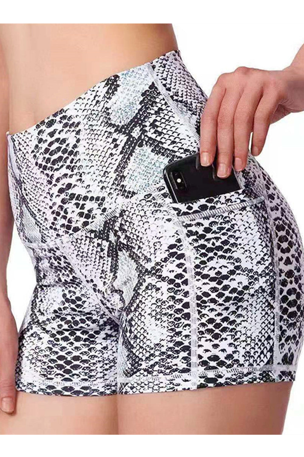 Women Superb Camouflage Pattern Restful High Waist Summer Slim Fit Casual Short