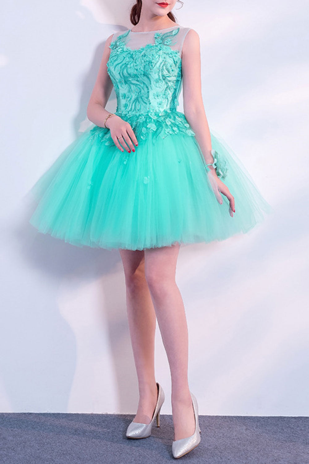Women Above Knee Cocktail Prom Party Dress
