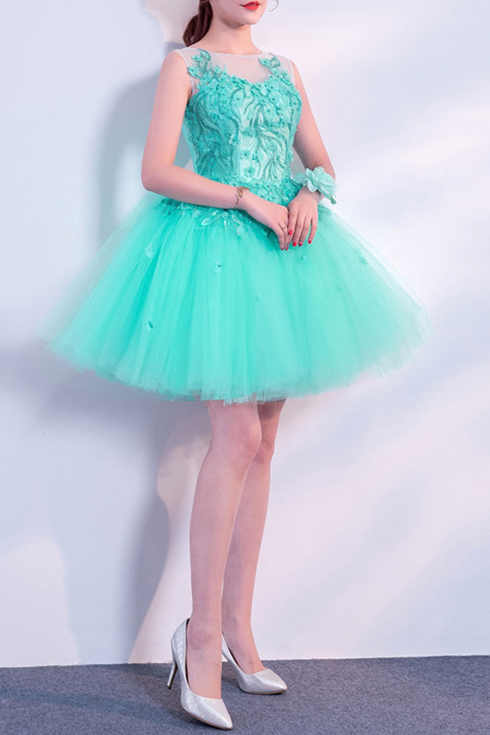Women Above Knee Cocktail Prom Party Dress