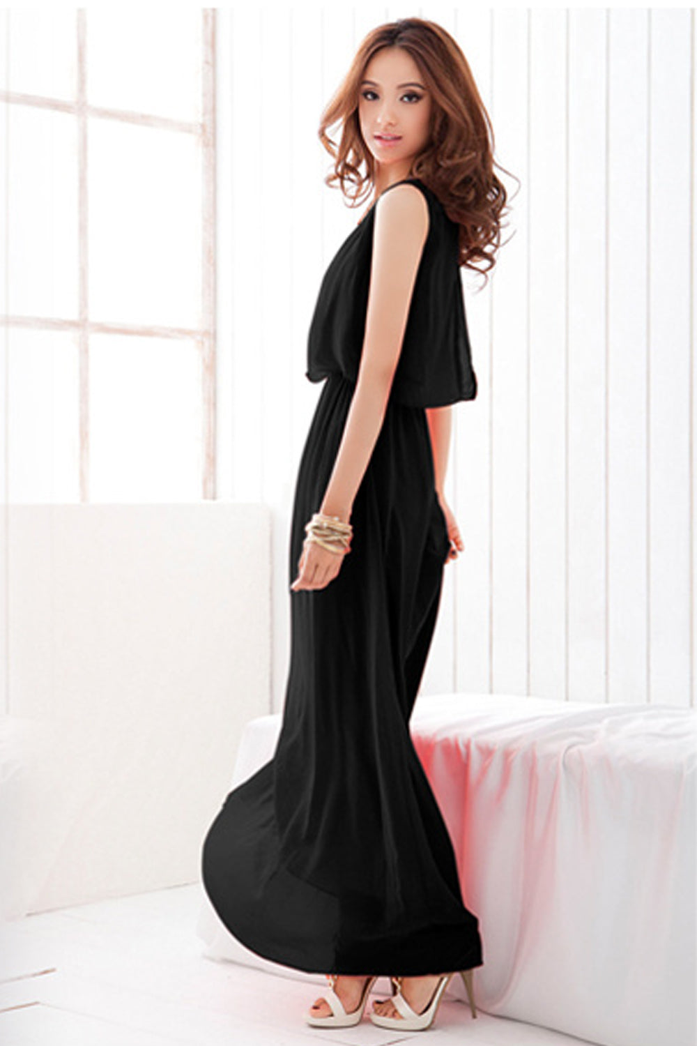 Women Chiffon Bohemian Skirt Style Dress