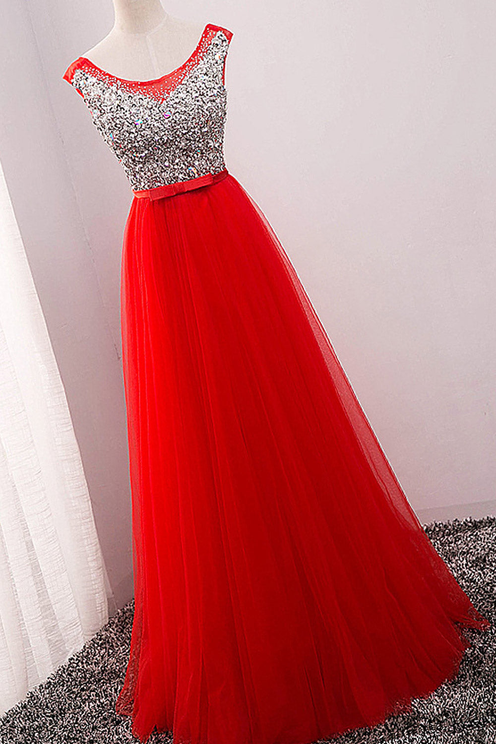Women Sequin Decorated Beautiful Party Dress