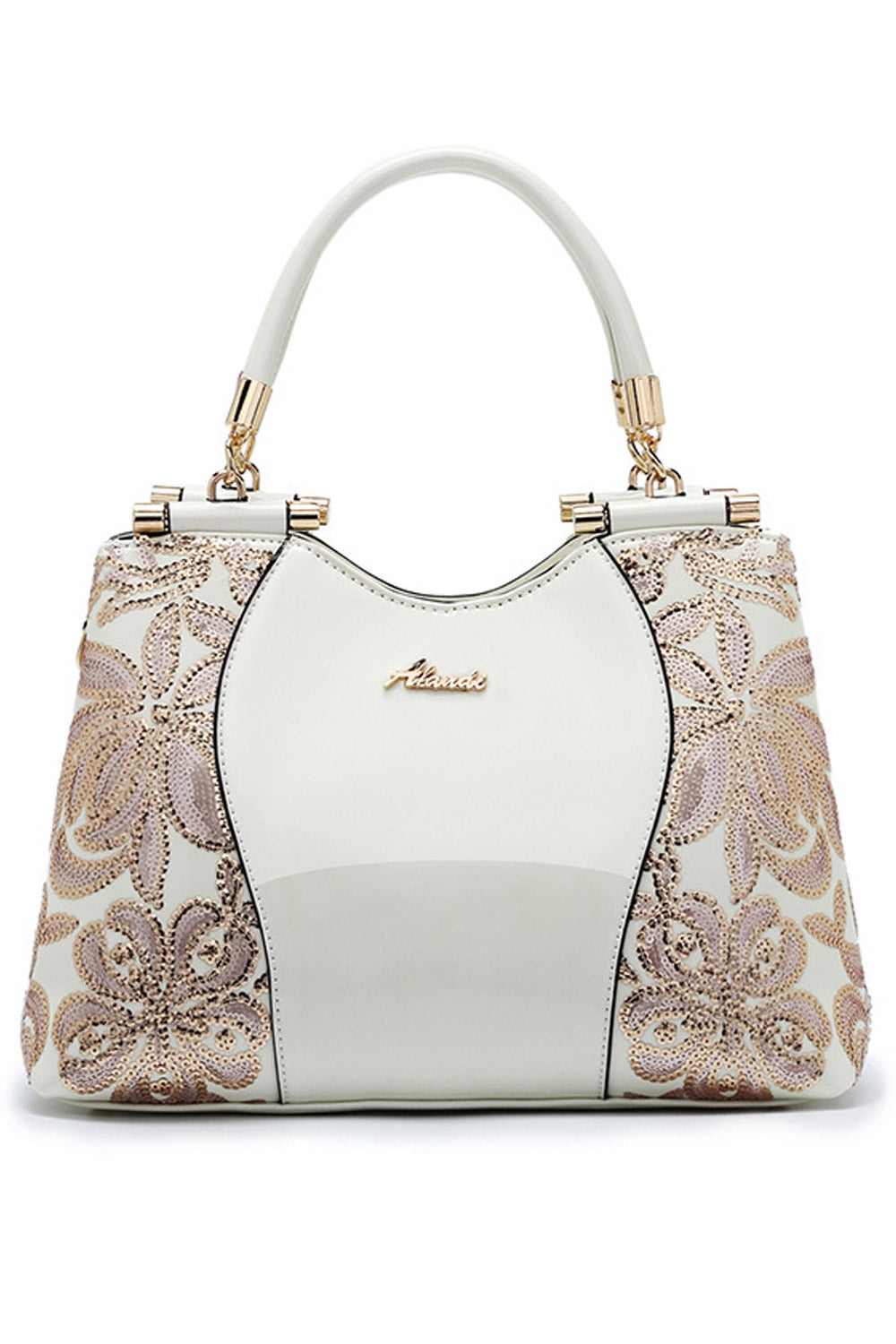 Women Zipper Vertical Square Fashion Handbag