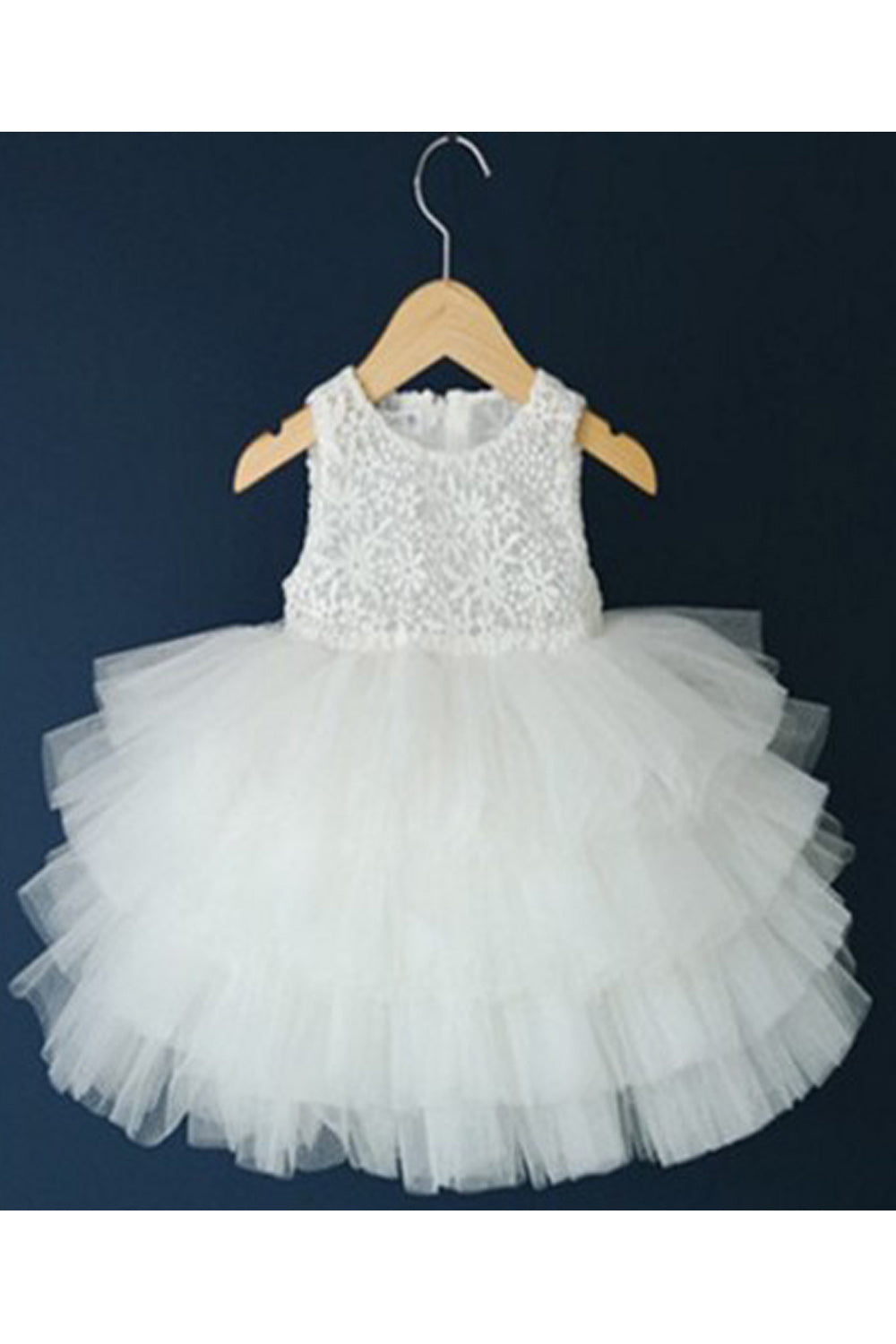 Kid Girl Charming Ruffles Multiplayer Pettiskirt Dress