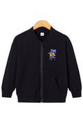Kids Boys Comfort Providing Long Sleeve Ribbed Hem & Cuff Winter Windbreaker Jacket
