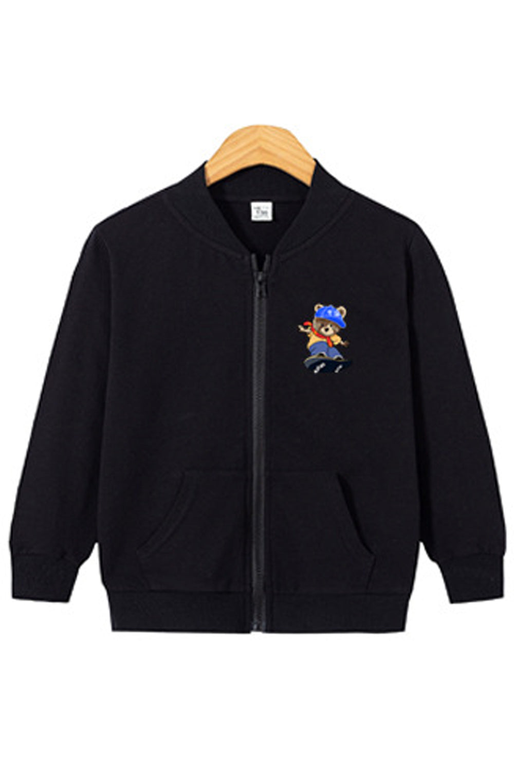 Kids Boys Comfort Providing Long Sleeve Ribbed Hem & Cuff Winter Windbreaker Jacket