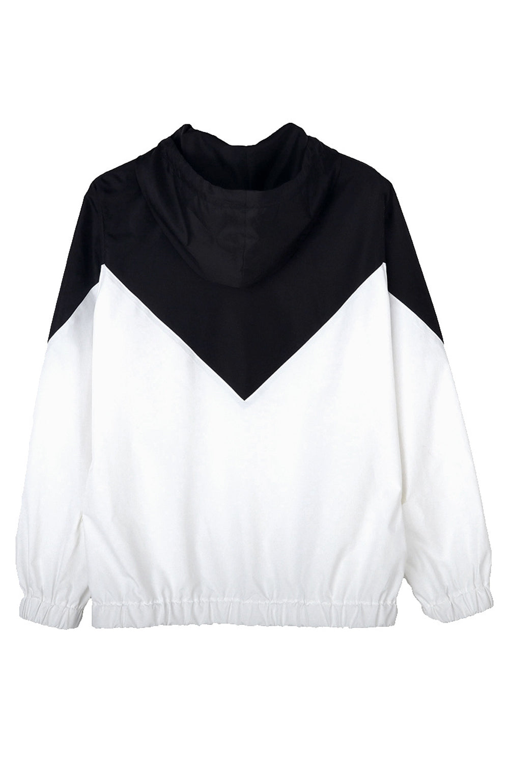 Women Classy Solid Colored Elasticated Long Sleeve Drawstring Collar Neck Warm Casual Jacket