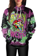 Women 3D Hip Hop Print Loose Hoodie