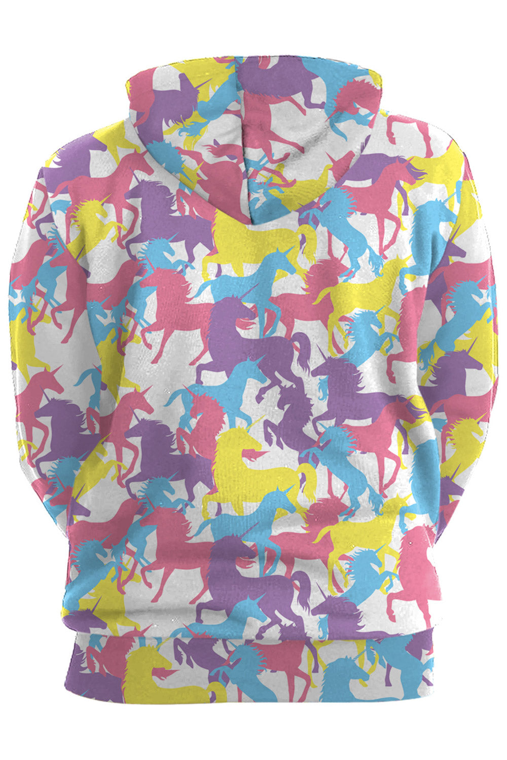 Women 3D Colorfull Print Loose Hoodie