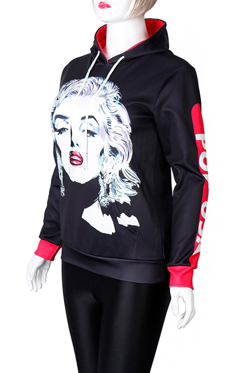 Women Modern 3D Print Wrm & Comfortable Hoodie