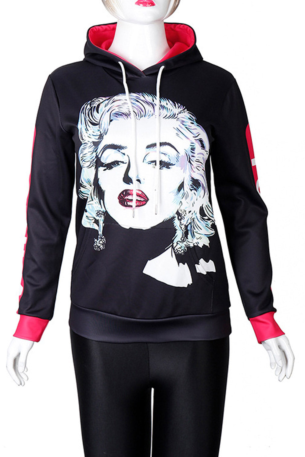 Women Modern 3D Print Wrm & Comfortable Hoodie