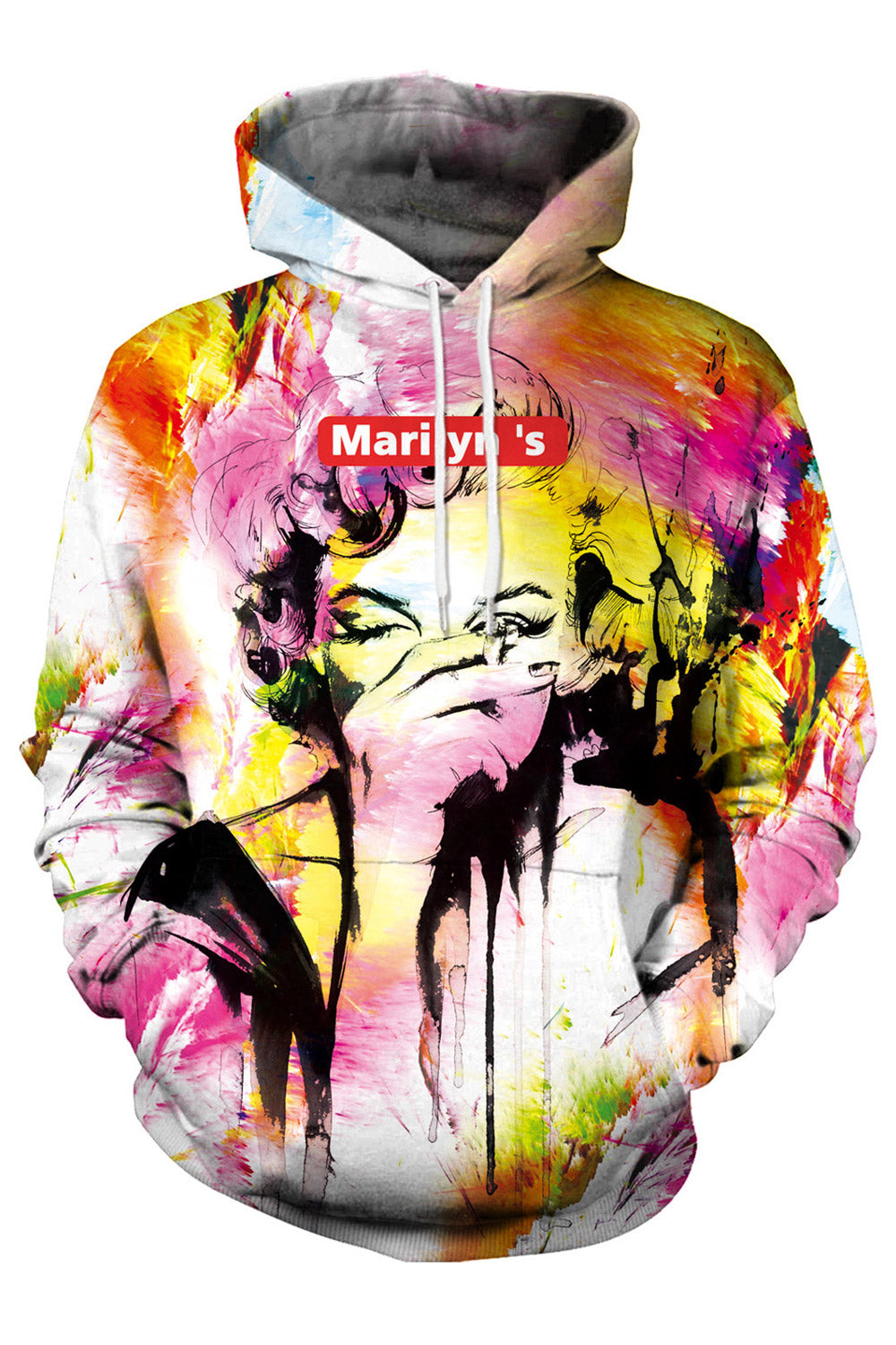 Women Relax Fit 3D Print Halloween Hoodie
