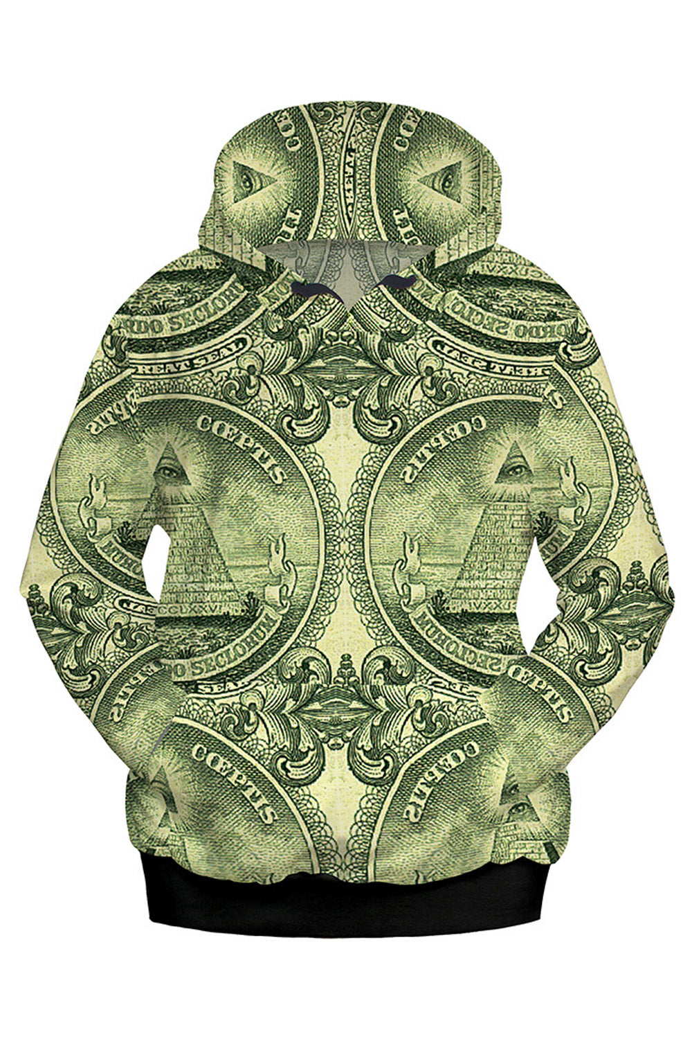 Women Fashionable 3D Print Relaxed Hoodie