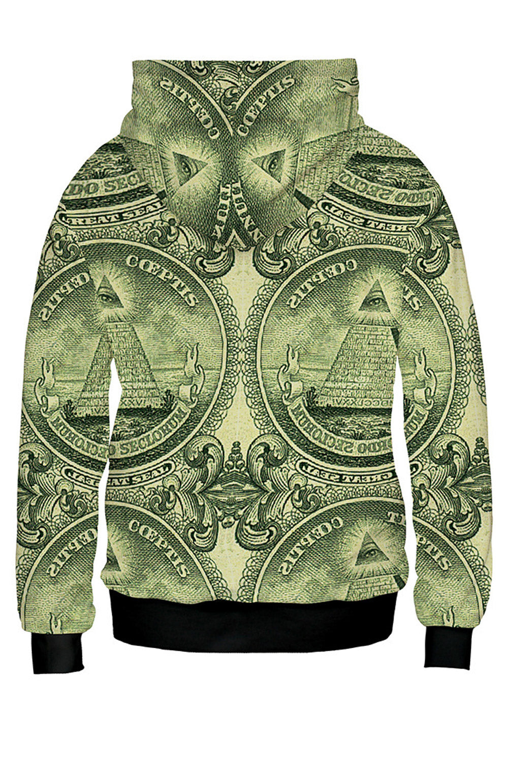 Women Fashionable 3D Print Relaxed Hoodie