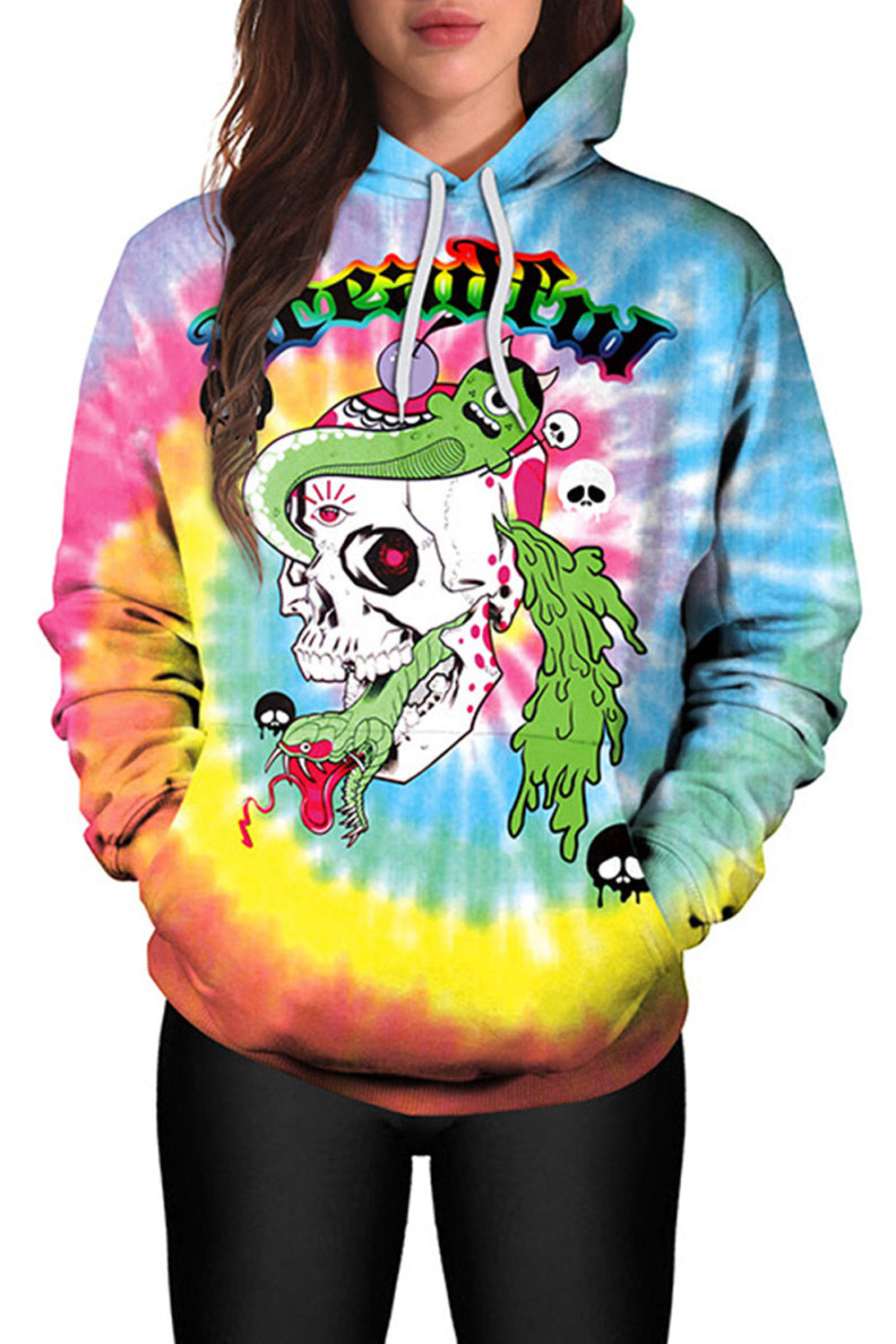 Women Halloween Special 3D Print Hoodie