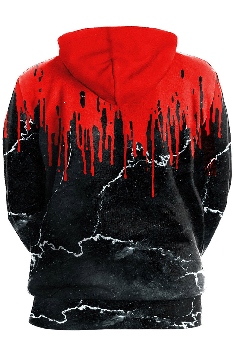 Women Loose 3D Print Halloween Hoodie
