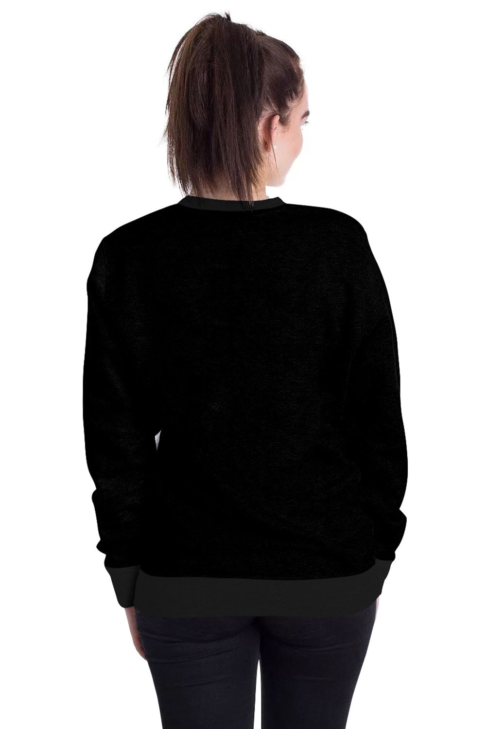 Women 3D Digital Printing Long Sleeves Sweatshirt