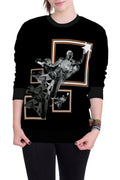 Women 3D Digital Printing Long Sleeves Sweatshirt