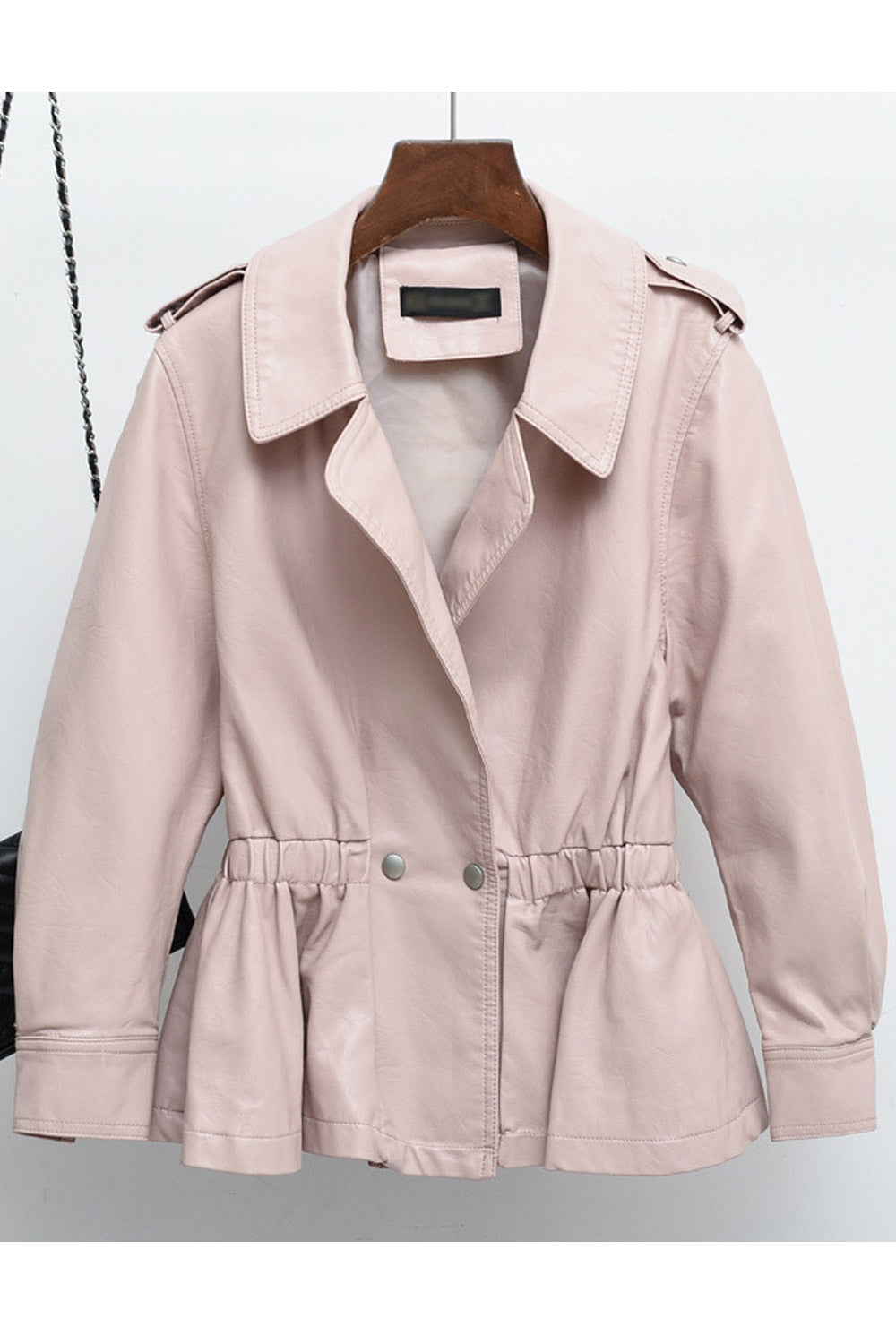 Women Stylish Lantern Sleeve Jacket