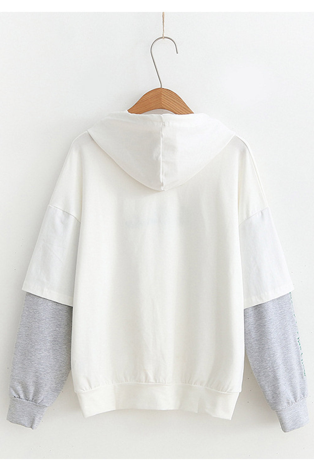 Women Splendid Solid Color Casual Hoodie