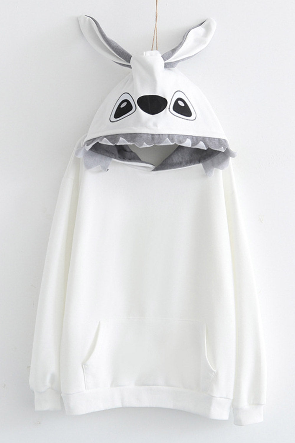 Women Charming Cartoon Embroiderd Hoodie