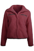 Women Warm & Thick Elegant Collar Neck Simple Button Closure Comfortable Winter Cardigan
