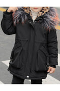 Kids Boys Superb Zipper Closure Stylish Pockets Ribbed Cuff Warm Padded Jacket