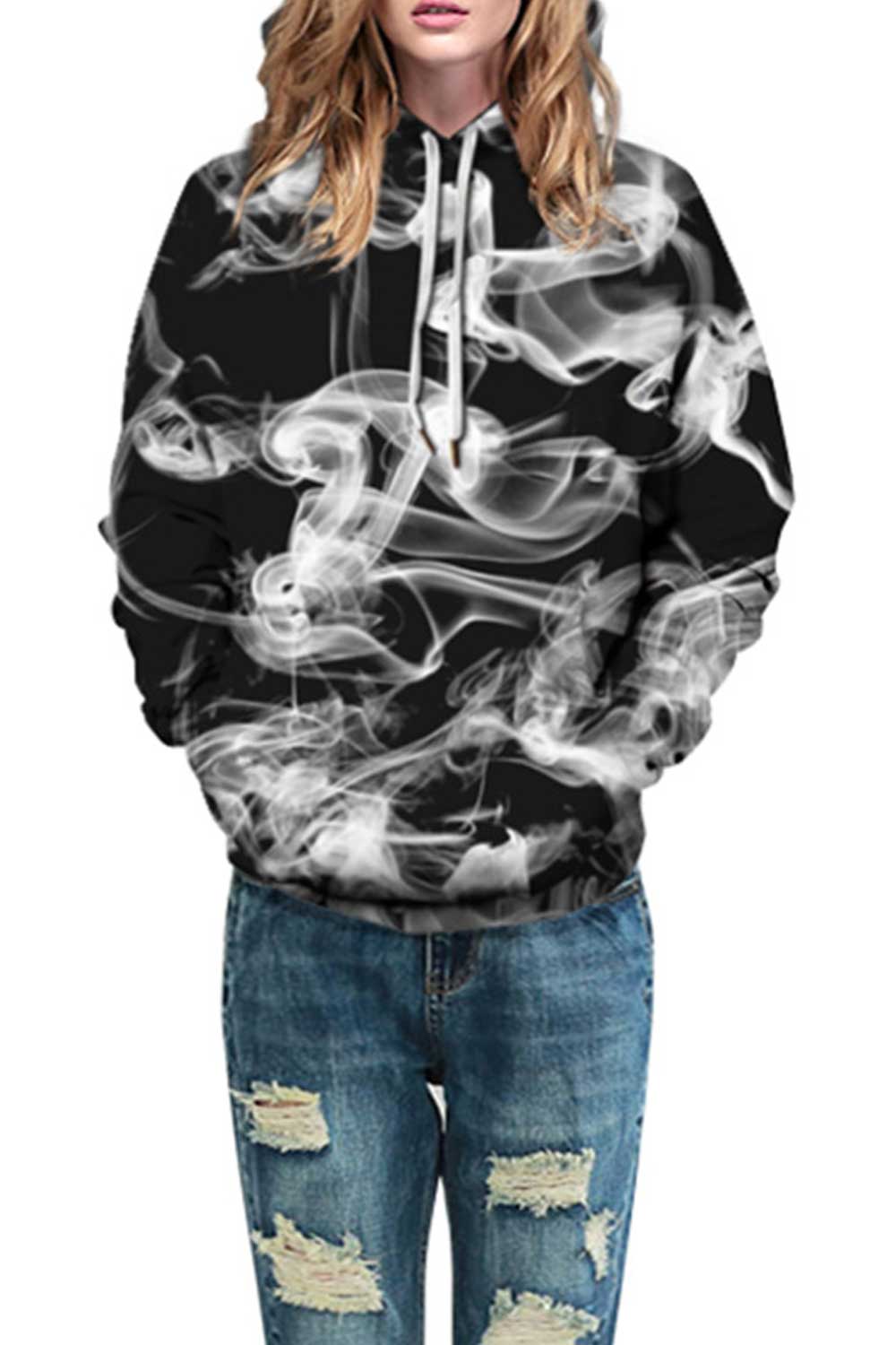 Women Lovely 3D Digital Print Hoodie