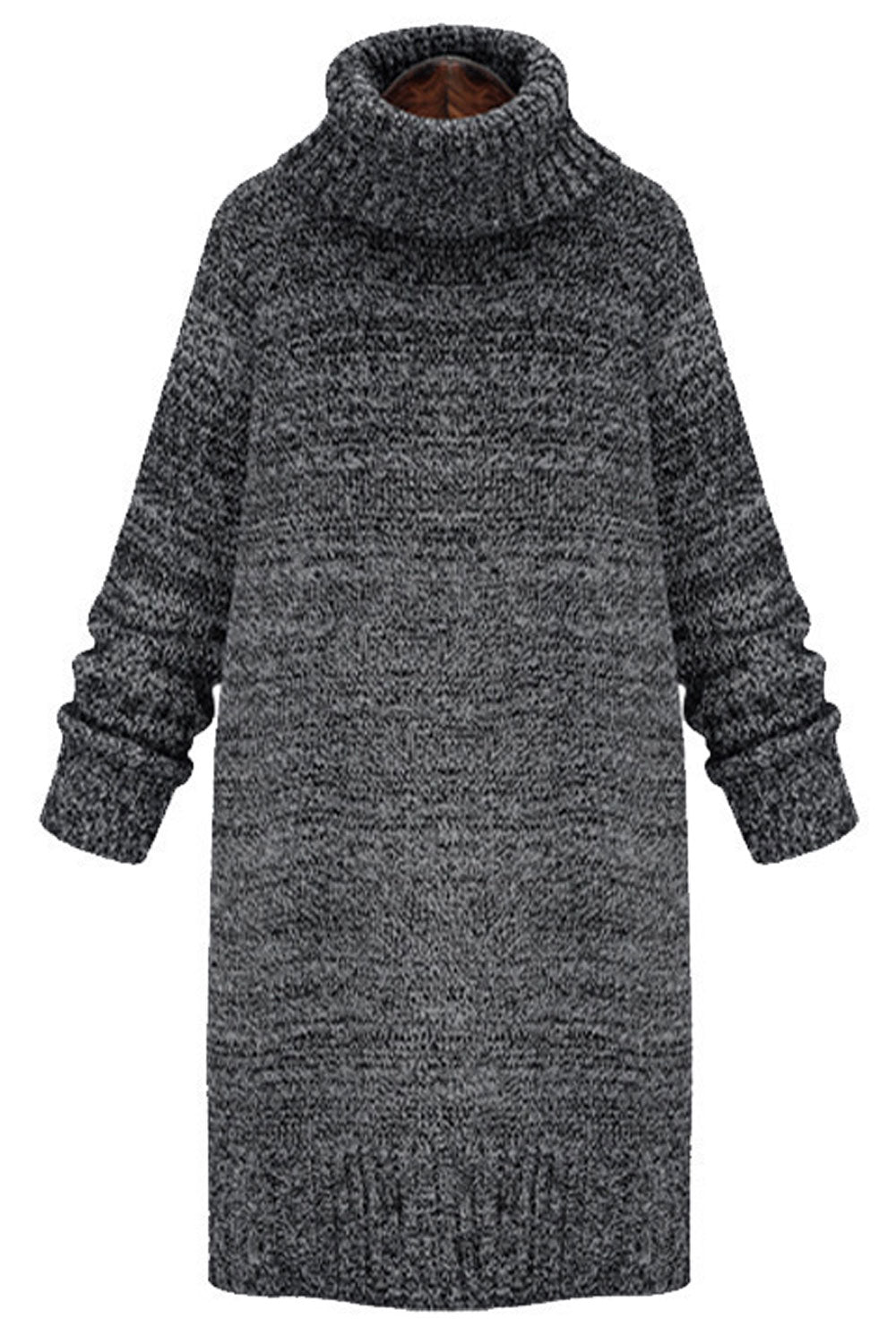 Women Winter High Collar Thick & Warm Sweater