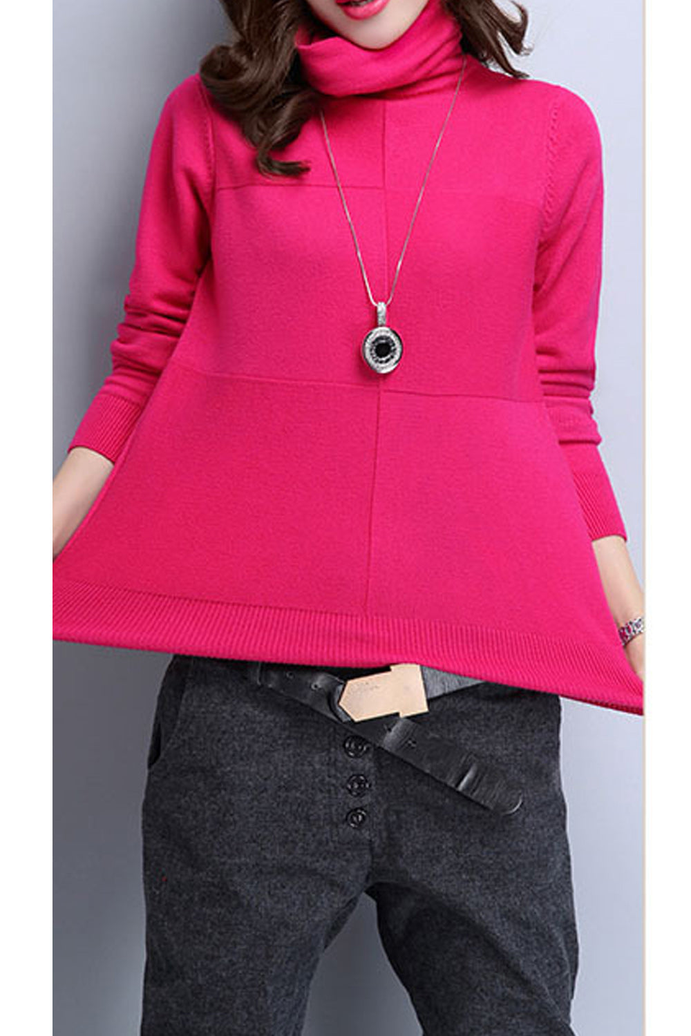 Women Stylish Slim Fit Long Sleeve Sweater