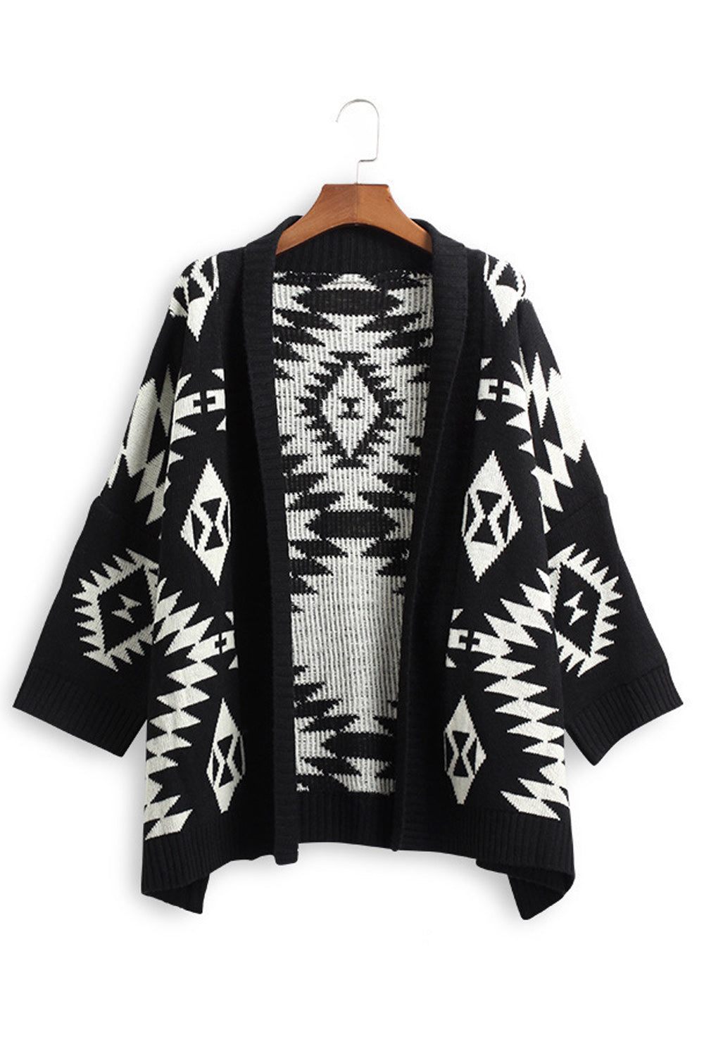 Women Windproof Bat Sleeve Cardigan