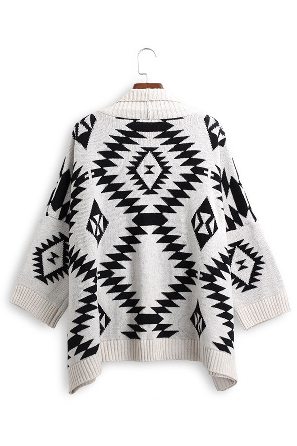 Women Windproof Bat Sleeve Cardigan