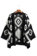 Women Windproof Bat Sleeve Cardigan