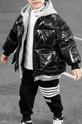 Kids Boys Shining Padded Jacket