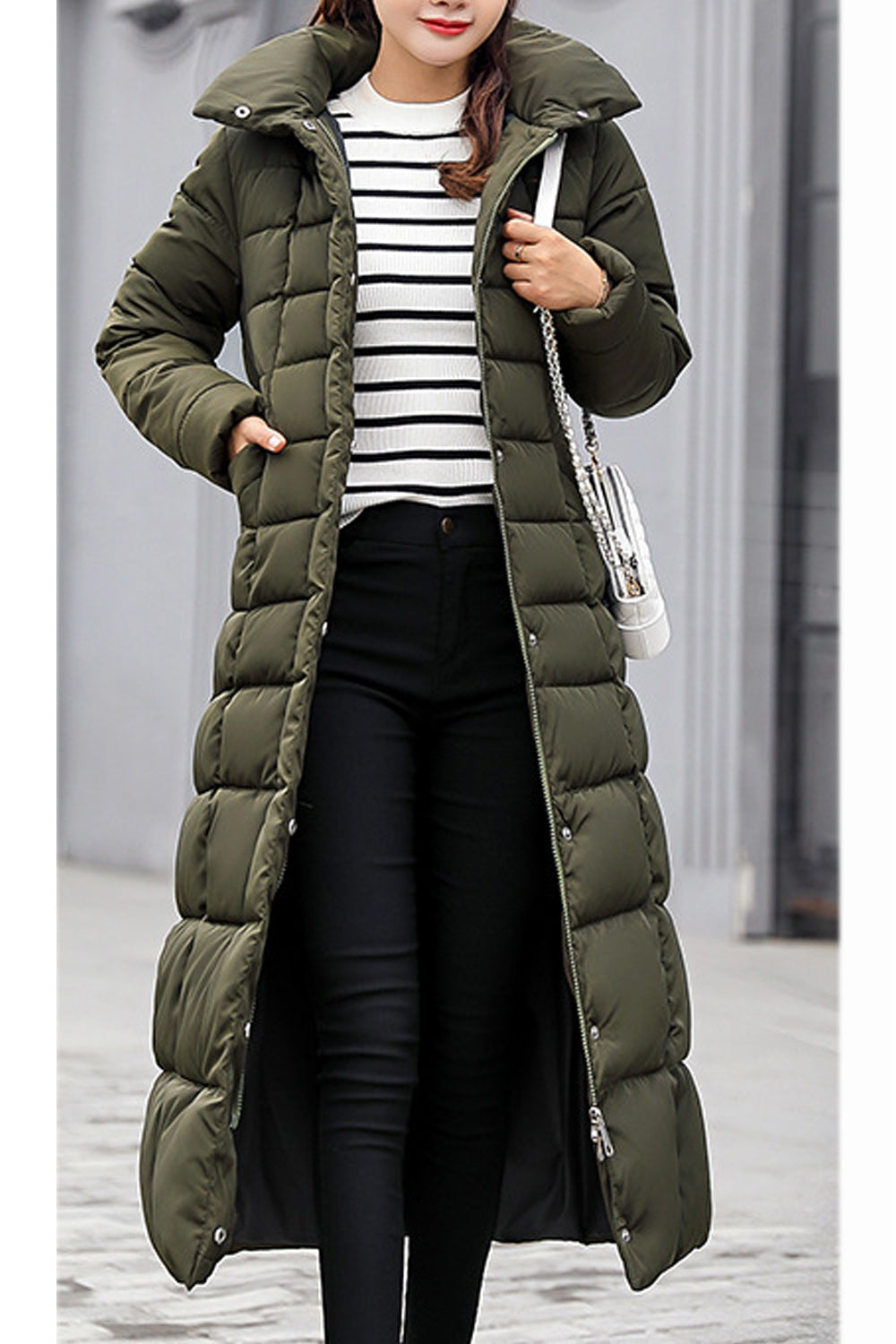 Women Elegant Design Relaxed Winter Padded Jacket