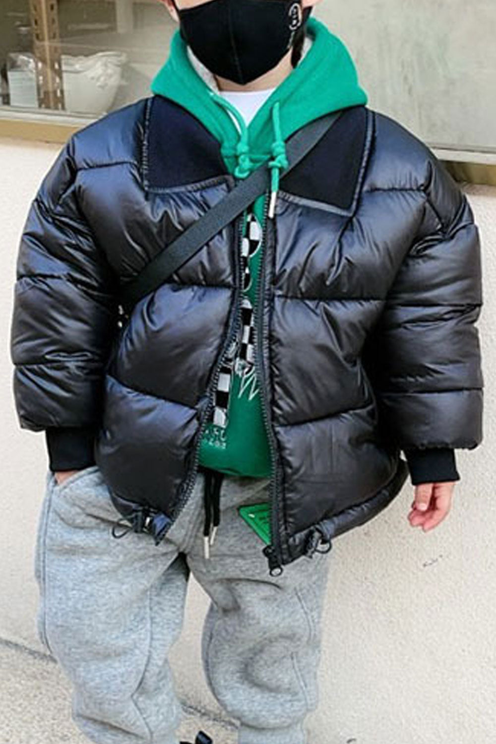 Kids Boys Upper Long Length Inner Short Length Jacket