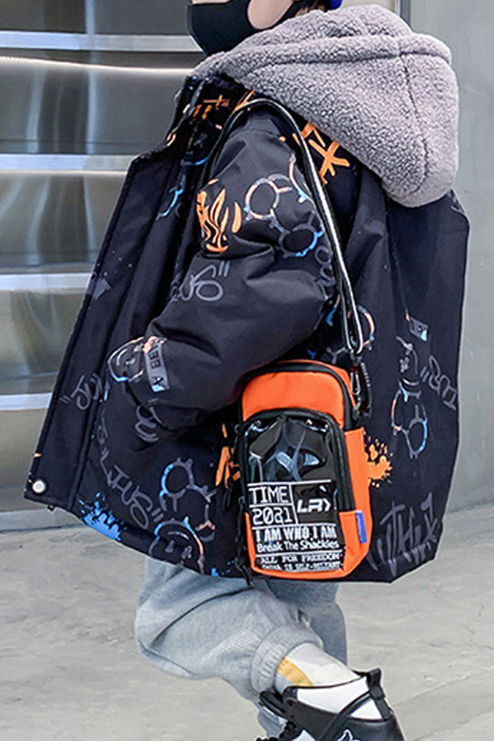 Kids Boys Warm Cotton Padded Jacket